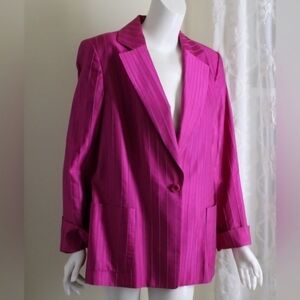 Dana Buchman NWT iridescent Freezia Jacket